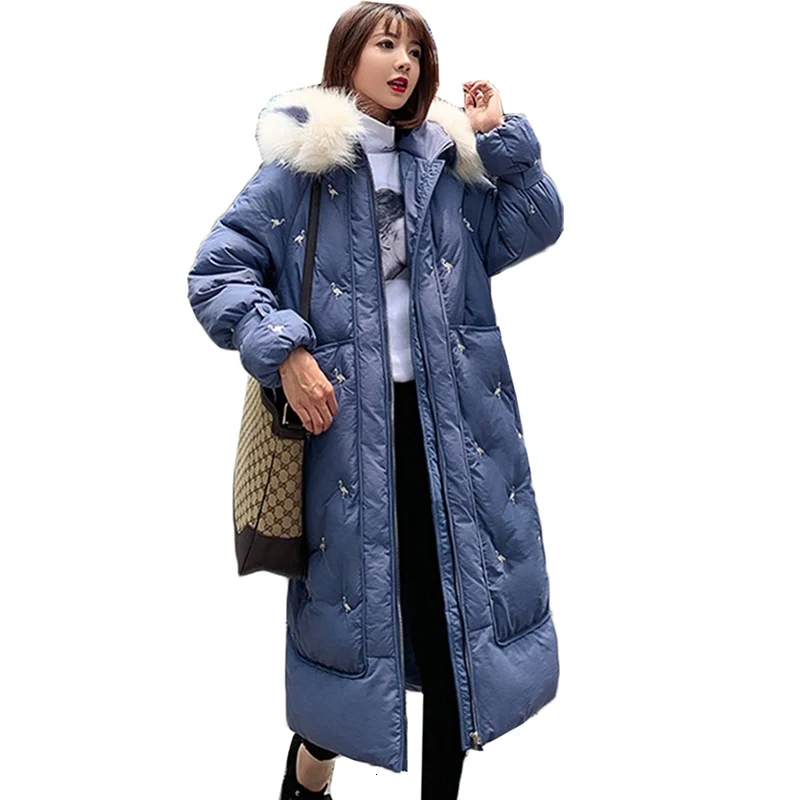 Women Jacket Parkas Winter Thick Cotton Padded Long Outerwear Loose Plus Size Warm Basic Coats |