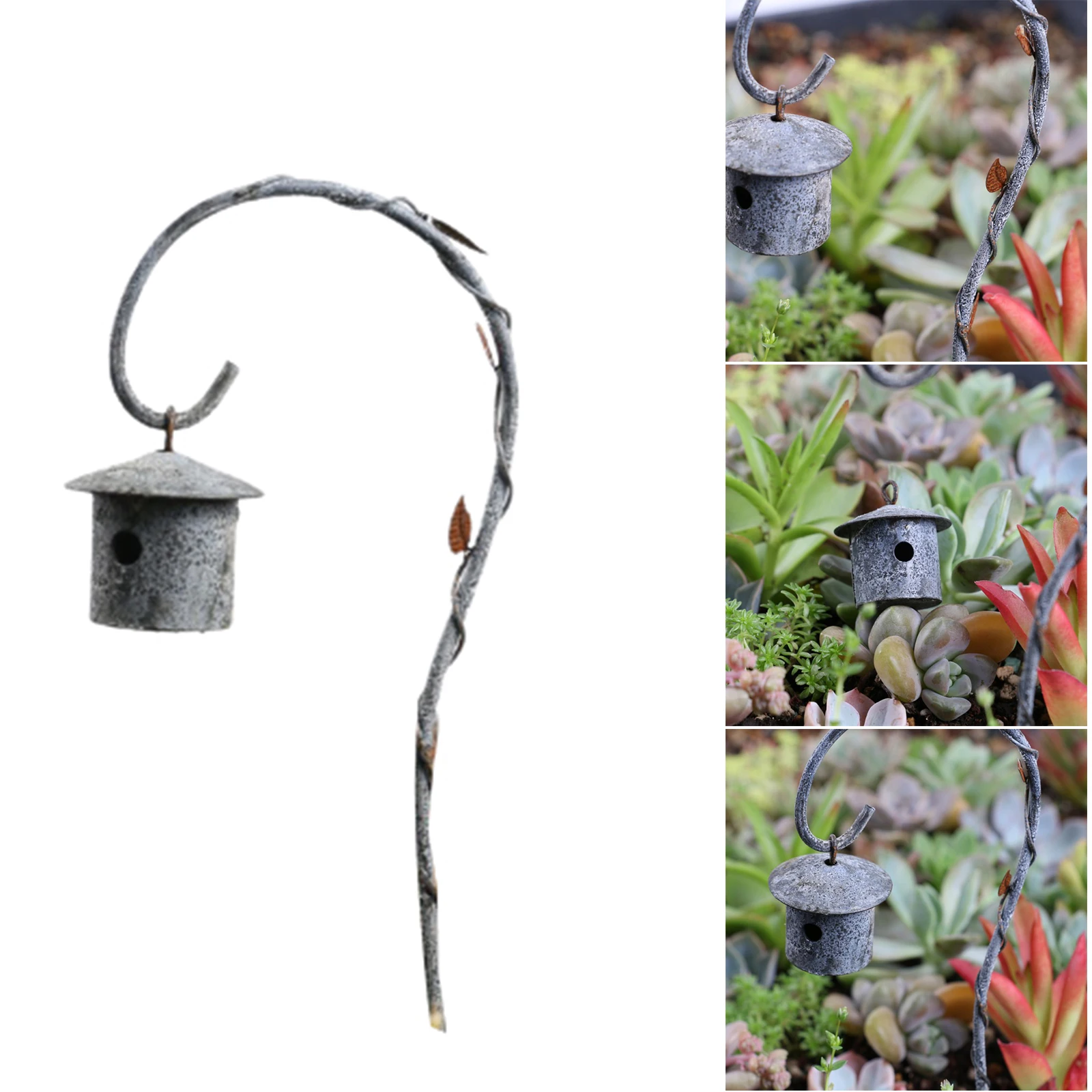 Пола подвесная клетка для птиц украшения Ретро садовые украшения для суккулентов микро ландшафтного дизайна ручной работы ремесла _ недель
Пола подвесная клетка для птиц украшения Ретро садовые украшения для суккулентов микро ландшафтного дизайна ручной работы ремесла _ недель