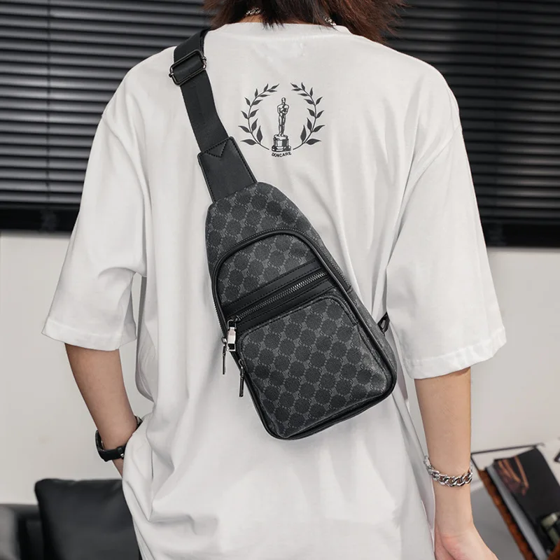 Men Shoulder Crossbody Bags for Men Chest Pack Outdoor Lattice Designer Travel Chest Bag Casual Phone Purse Bolso De Hombre 2021
Men Shoulder Crossbody Bags for Men Chest Pack Outdoor Lattice Designer Travel Chest Bag Casual Phone Purse Bolso De Hombre 2021
