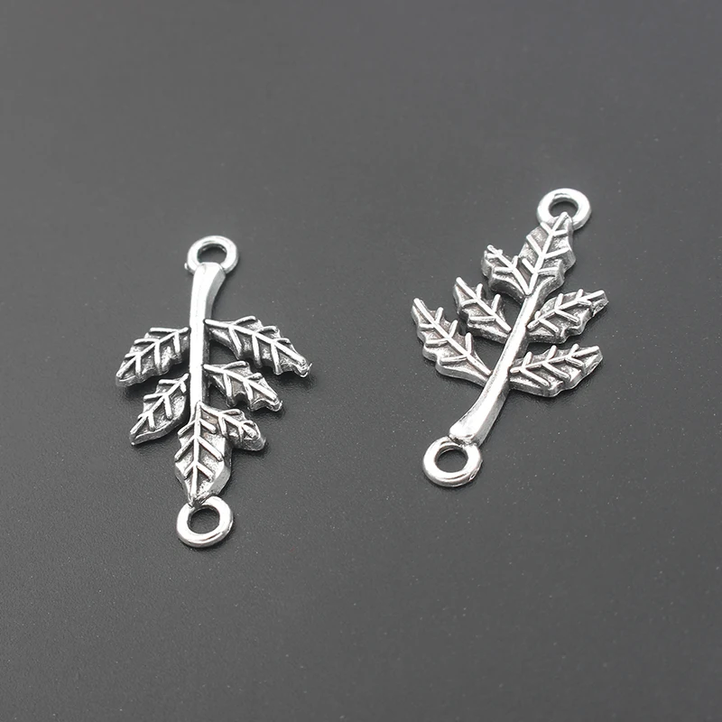 20pcs Tibetan Silver Color Maple Leaves Connector Charms Pendant Handmade Bracelet Necklace Jewelry Findings Accessories
20pcs Tibetan Silver Color Maple Leaves Connector Charms Pendant Handmade Bracelet Necklace Jewelry Findings Accessories