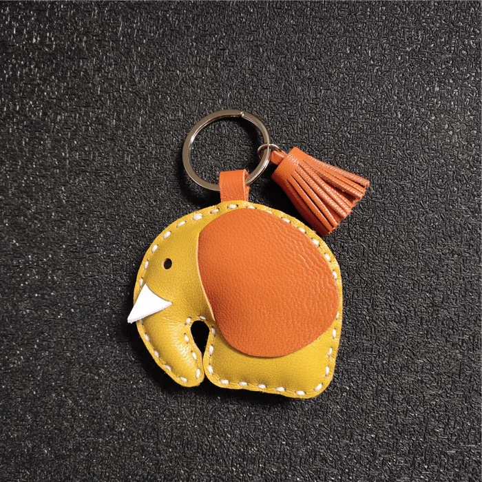 On Sale Handmade Genuine Leather Cute Lucky Elephant Keychain Animal Key Chain Bag Charm Backpack Pendant Girls Gifts Keyring
On Sale Handmade Genuine Leather Cute Lucky Elephant Keychain Animal Key Chain Bag Charm Backpack Pendant Girls Gifts Keyring