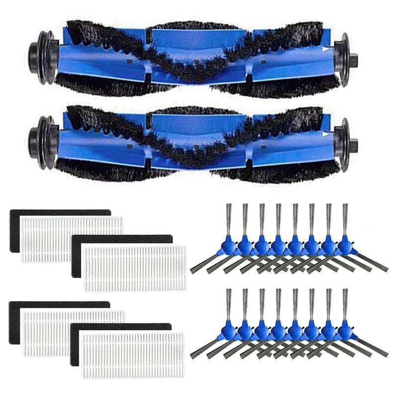 Side Brush Roller Brush HEPA Filter for Conga 1090 Replacement Cleaning Robot Vacuum Cleaner Spare Parts
Side Brush Roller Brush HEPA Filter for Conga 1090 Replacement Cleaning Robot Vacuum Cleaner Spare Parts