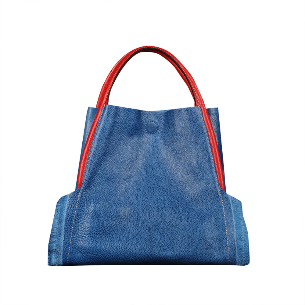 Genuine Leather Women's Fashion Handbag Shoulder Bag High Quality Large Capacity Women Tote Shopping Bag
Genuine Leather Women's Fashion Handbag Shoulder Bag High Quality Large Capacity Women Tote Shopping Bag