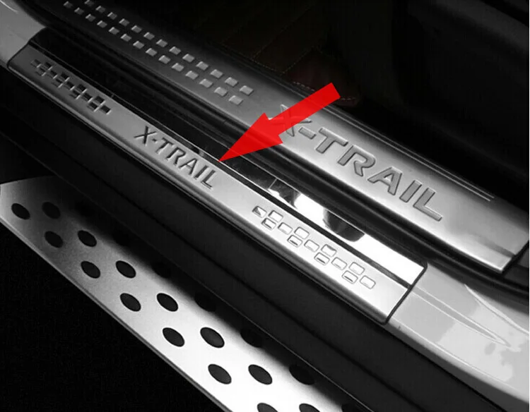 Stainless Steel Door Sill Scuff Plate for 2014-2018 Nissan X-Trail X Trail XTrail T32 Welcome Pedal Trim Car Styling Accessories
Stainless Steel Door Sill Scuff Plate for 2014-2018 Nissan X-Trail X Trail XTrail T32 Welcome Pedal Trim Car Styling Accessories