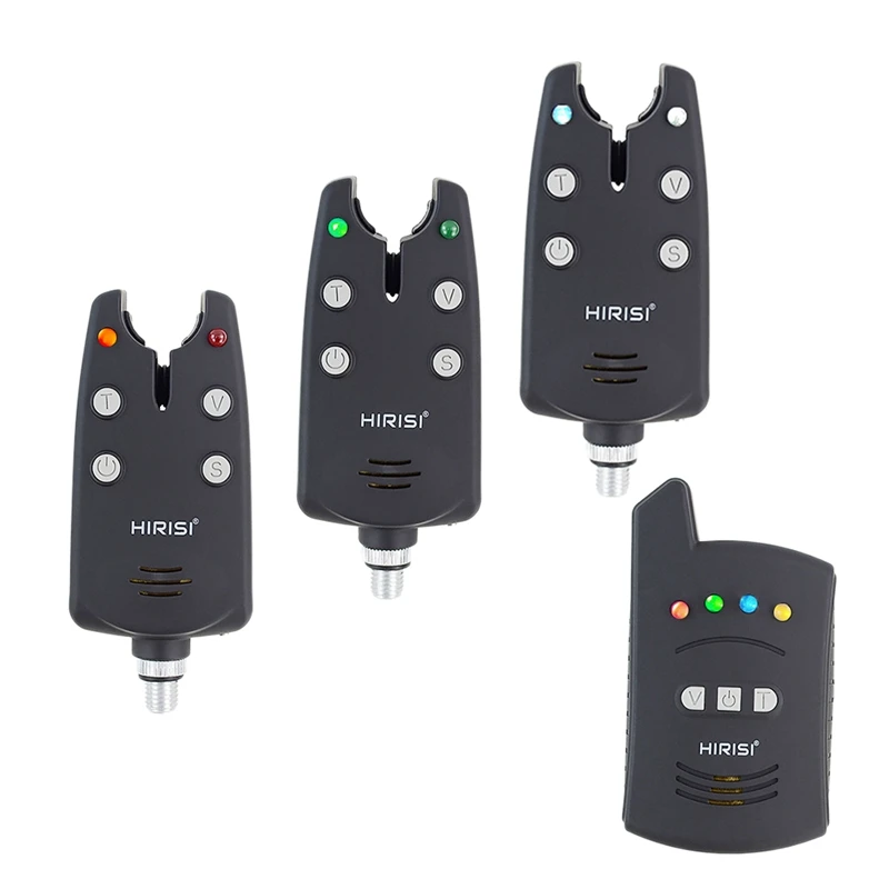 Hirisi Waterproof Carp Fishing Alarm Set 1+3 Wireless Bite Alarms for Carp Coarse Fishing Kit
Hirisi Waterproof Carp Fishing Alarm Set 1+3 Wireless Bite Alarms for Carp Coarse Fishing Kit