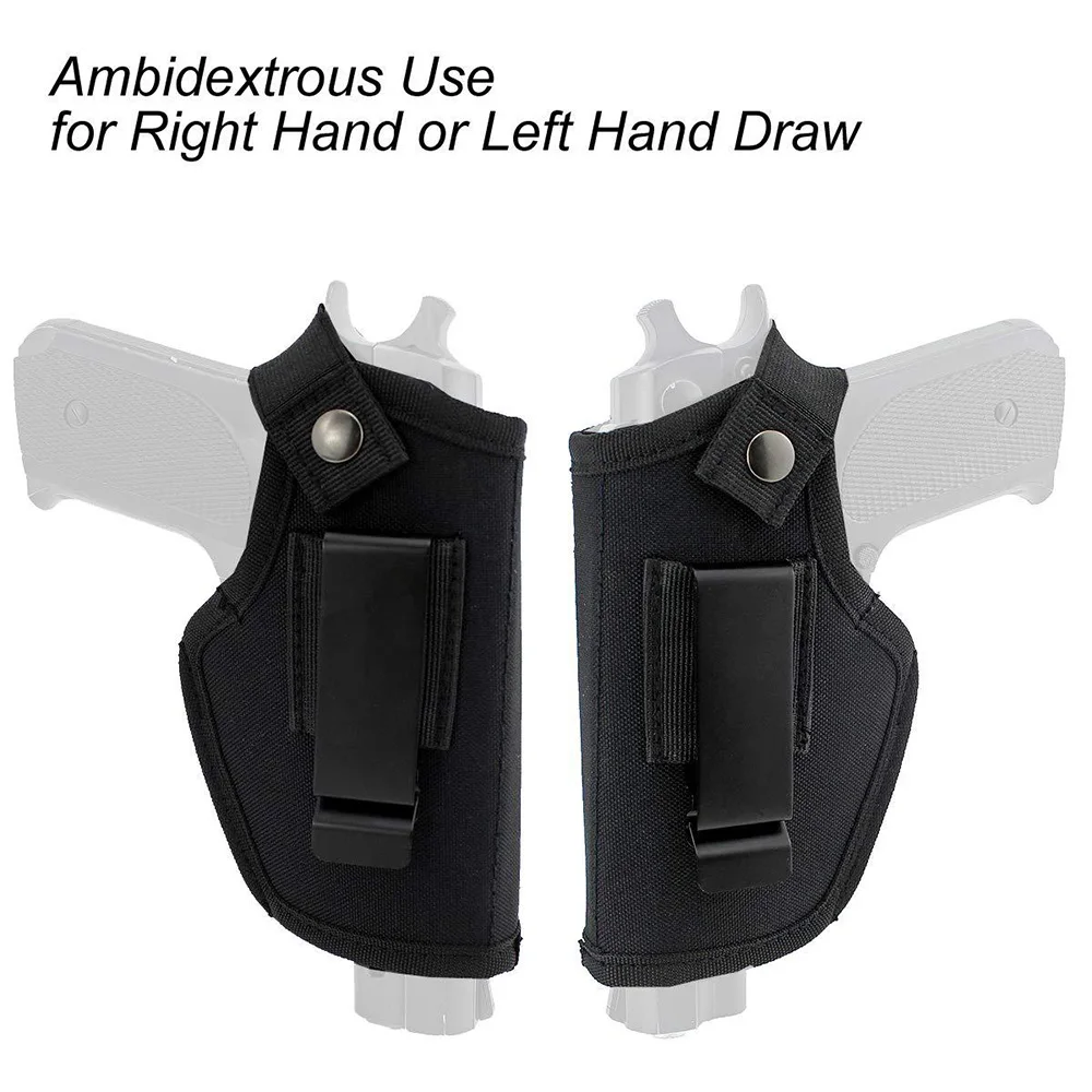 

Left Right Hand Tactical Gun Holster Concealed Carry Pistol Holsters IWB OWB Metal Clip Airsoft Glock Holder Handgun Holsters