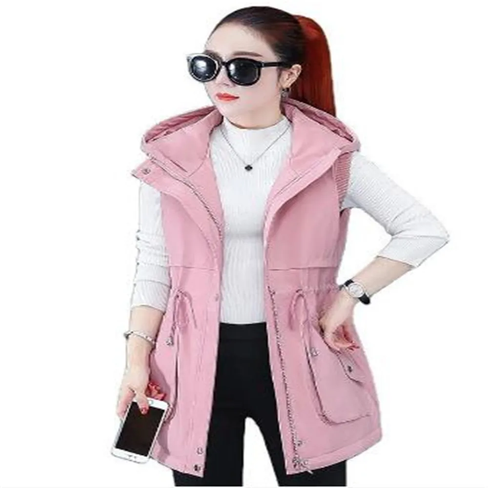 Fashion Spring Winter Slim Women's Mid-Length Korean Version New Casual Down Cotton Padded Vest Jacket Coat Tops
Fashion Spring Winter Slim Women's Mid-Length Korean Version New Casual Down Cotton Padded Vest Jacket Coat Tops