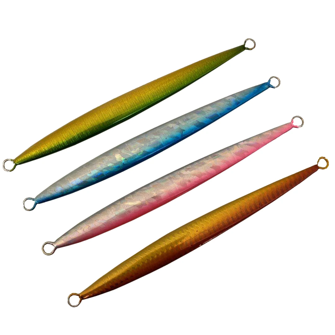 SWOLFY 4pcs 130g/16cm 150g/17cm 200g/18cm Luminous lead fish Deep sea Metal Jig Jigging Fishing fish Lure
SWOLFY 4pcs 130g/16cm 150g/17cm 200g/18cm Luminous lead fish Deep sea Metal Jig Jigging Fishing fish Lure