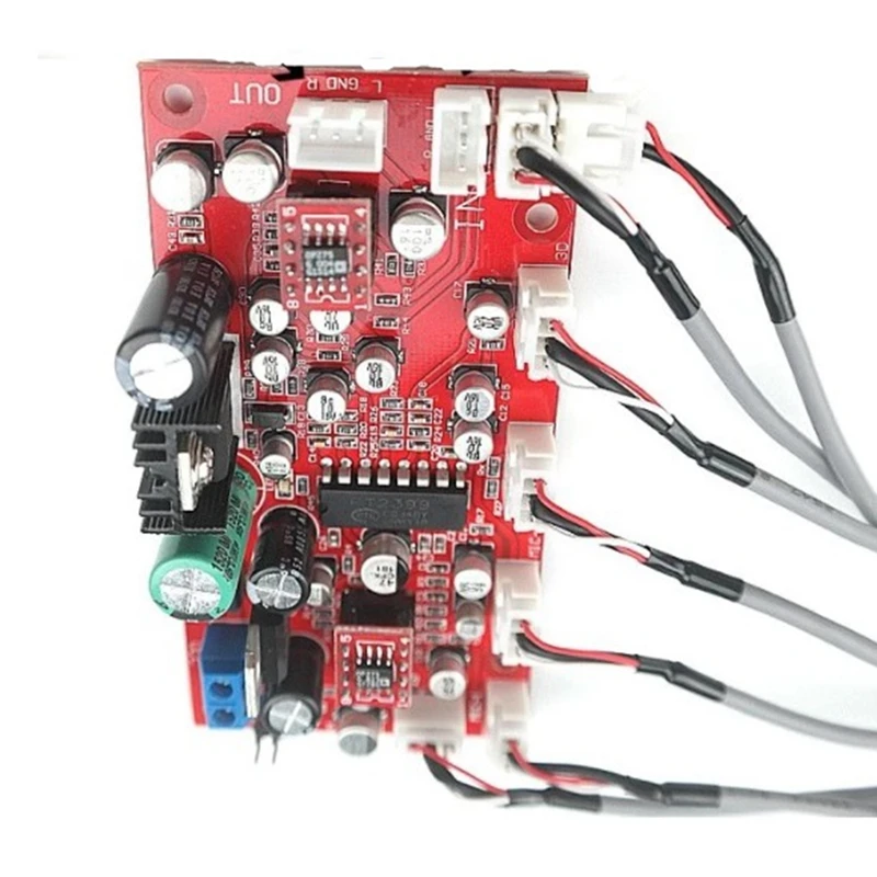 DC 12V 24V PT2399 Digital Microphone Audio Amplifier Board Karaoke Plate Reverb Preamplifier Reverberator OP275 Op Amp
DC 12V 24V PT2399 Digital Microphone Audio Amplifier Board Karaoke Plate Reverb Preamplifier Reverberator OP275 Op Amp