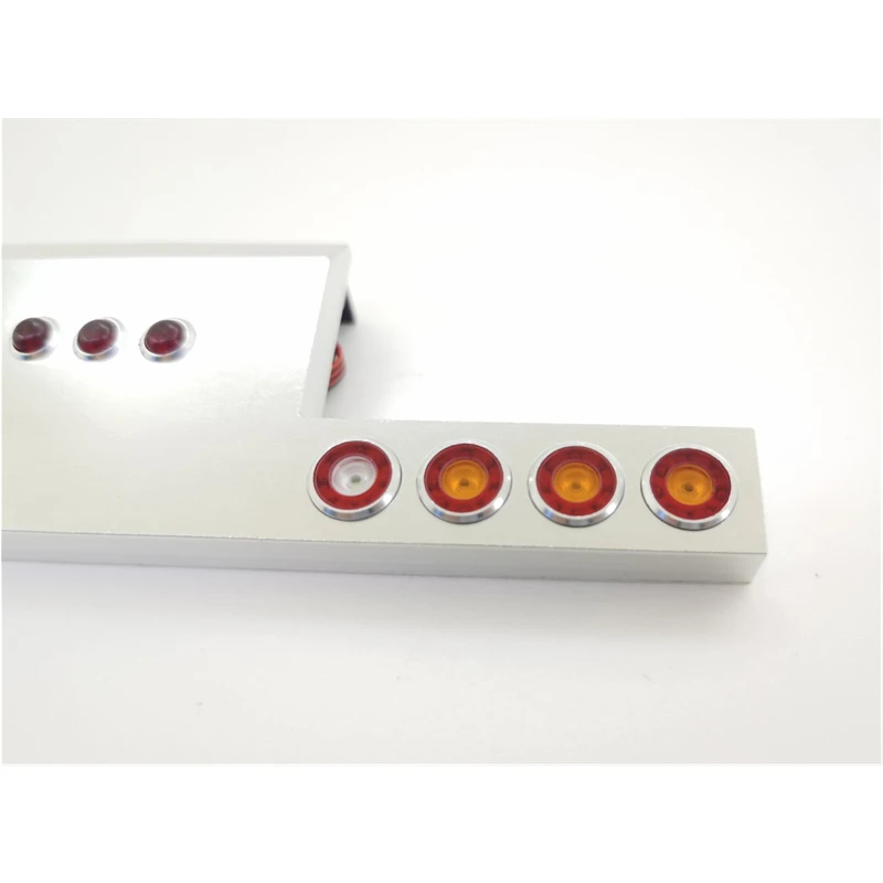 1/14 Rc Trucks Tamiya King Hauler Metal Tail Lights LED Lamp For Remote Control Toys 6X4 Tractor Trailer 56301 56344 Option Part
1/14 Rc Trucks Tamiya King Hauler Metal Tail Lights LED Lamp For Remote Control Toys 6X4 Tractor Trailer 56301 56344 Option Part