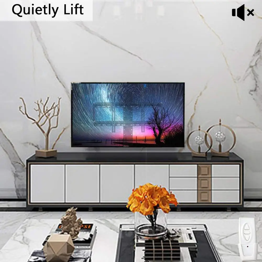 700mm TV Lift fit for 26"-57" TVs Auto Automatic Plasma/LCD Motorised with Mount Bracket Weight Capacity up to 165 lb/75kg 
700mm TV Lift fit for 26"-57" TVs Auto Automatic Plasma/LCD Motorised with Mount Bracket Weight Capacity up to 165 lb/75kg