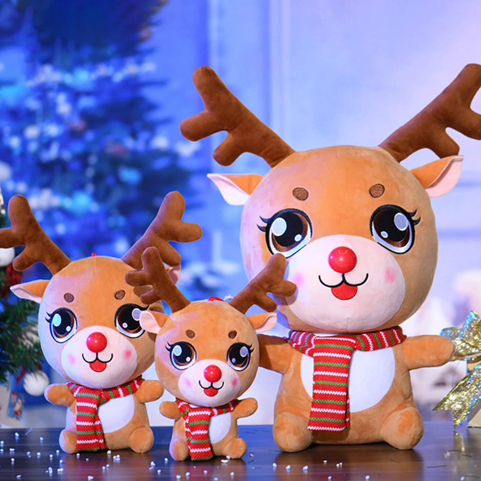 Рождественские мягкие игрушки в виде лося, мягкие игрушки с большими глазами, Санта-Клаус для рождественского декора, подарок на Новый год 24...
Рождественские мягкие игрушки в виде лося, мягкие игрушки с большими глазами, Санта-Клаус для рождественского декора, подарок на Новый год 24...