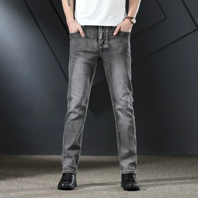 Jeans men's 2021 new slim jeans, high-quality casual stretch trousers men's clothing, fashion Korean straight versatile jeans
Jeans men's 2021 new slim jeans, high-quality casual stretch trousers men's clothing, fashion Korean straight versatile jeans