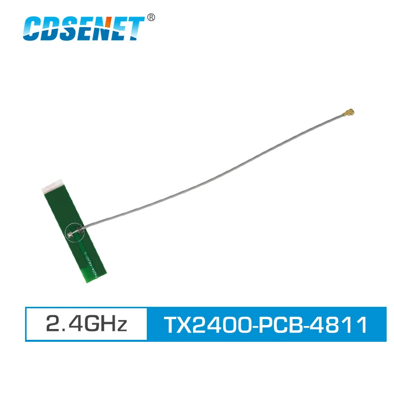 

10 шт./Лот, 2,4 ГГц, дБи, стандартная всенаправленная антенна PCB, разъем IPEX, 4g антенна CDSENET