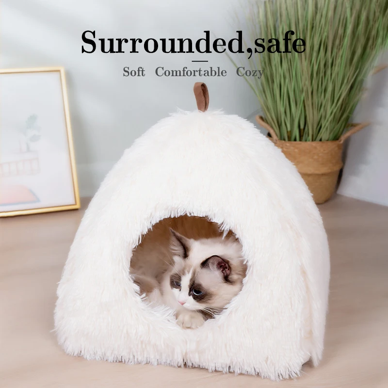 Super Soft Long Plush Warm Pet Mat Cute Lightweight Kennel Cat Sleeping Basket Bed Triangle Fluffy Comfortable Touch Pet Product
Super Soft Long Plush Warm Pet Mat Cute Lightweight Kennel Cat Sleeping Basket Bed Triangle Fluffy Comfortable Touch Pet Product
