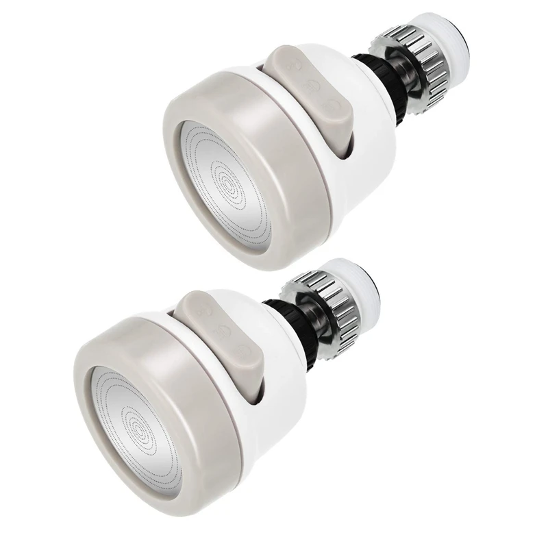 2 Pack Kitchen Water Spray Water Saving Faucet Sprayer 360 Degree Rotate Tap Nozzle Adjustable Faucet Head Aerator 
2 Pack Kitchen Water Spray Water Saving Faucet Sprayer 360 Degree Rotate Tap Nozzle Adjustable Faucet Head Aerator