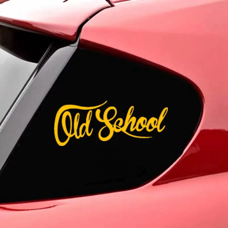 CS-10005# Old School funny vinyl car sticker waterproof car decal stickers on car truck bumper rear window laptop
CS-10005# Old School funny vinyl car sticker waterproof car decal stickers on car truck bumper rear window laptop