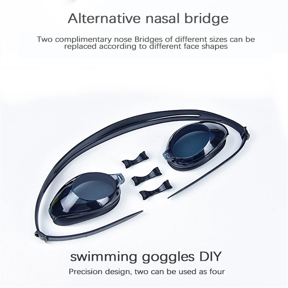 Men Swimming Goggles Anti Fog Uv Nose Bridge Adjustable Plating Waterproof Women Swim Glasses Professional Adult Eyewear Earplug
Men Swimming Goggles Anti Fog Uv Nose Bridge Adjustable Plating Waterproof Women Swim Glasses Professional Adult Eyewear Earplug