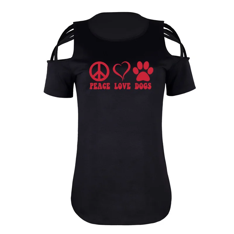 Funny Love Dogs 100%Cotton T shirt Casual Women Off Shoulder Short Sleeve Graphic Slogan T-shirt Funny 90s Dog Mom Gift Tee Top
Funny Love Dogs 100%Cotton T shirt Casual Women Off Shoulder Short Sleeve Graphic Slogan T-shirt Funny 90s Dog Mom Gift Tee Top