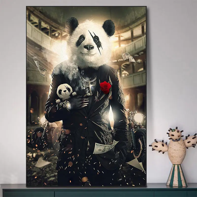Locomotive Vintage Party Panda Canvas Painting Posters and Prints Wall Art Pictures for Living Room Bedroom Cuadros Unframed
Locomotive Vintage Party Panda Canvas Painting Posters and Prints Wall Art Pictures for Living Room Bedroom Cuadros Unframed