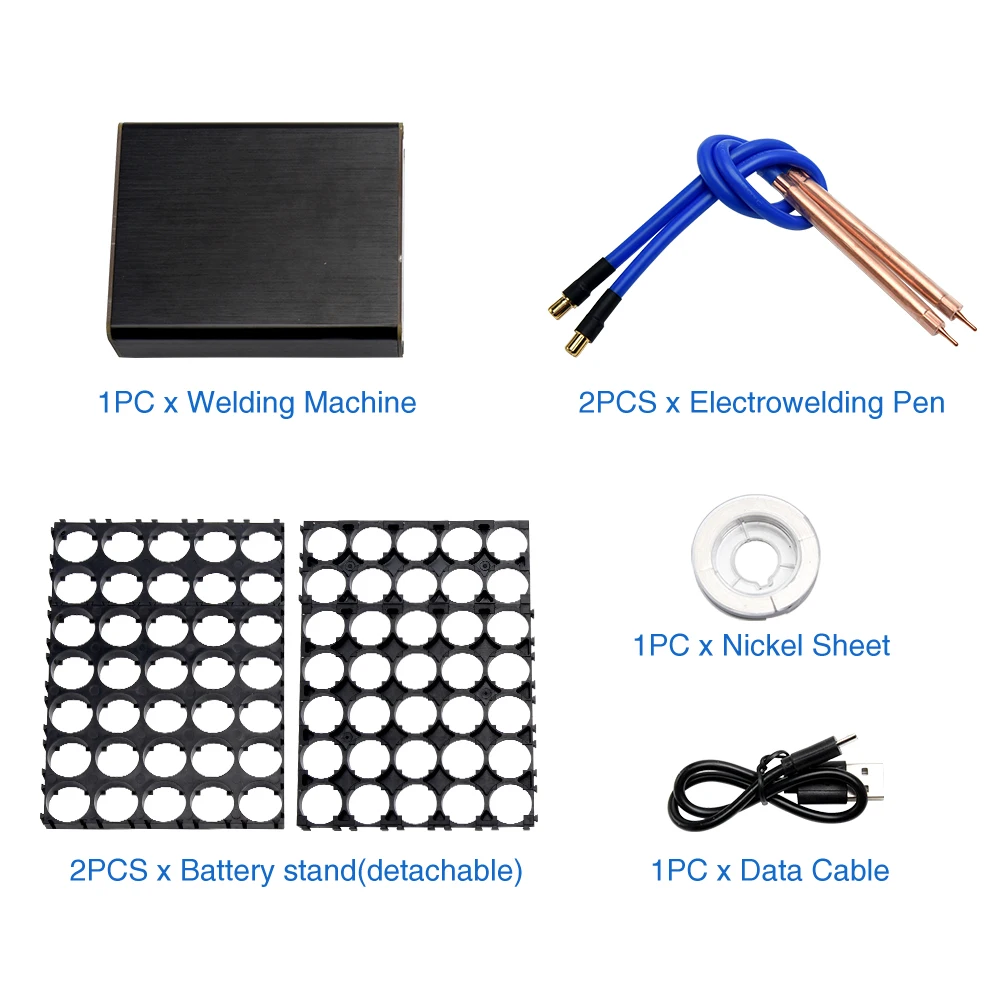 DIY Home Spot Welding Machine Set Handheld Portable 4 Gear Adjustable Mini Size Quick Disassembly Professional Aluminum Alloy
DIY Home Spot Welding Machine Set Handheld Portable 4 Gear Adjustable Mini Size Quick Disassembly Professional Aluminum Alloy