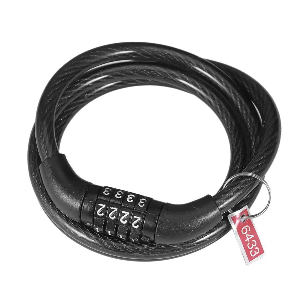 1M Manganese steel Anti Theft Cycling Lock Mountain Bike Security Lock 4 Digit Combination Password
1M Manganese steel Anti Theft Cycling Lock Mountain Bike Security Lock 4 Digit Combination Password