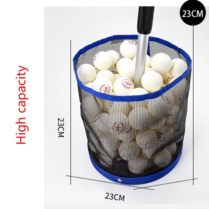 Pingpong Ball Retriever Ball Pick Up Net Bag Table Tennis Picker Container Training Tool
Pingpong Ball Retriever Ball Pick Up Net Bag Table Tennis Picker Container Training Tool