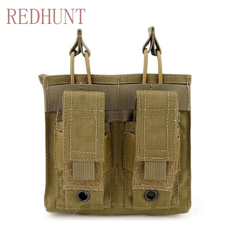 Military Double Magazine Pouch Tactical Molle Open Top Mag Pack Airsoft Hunting Equipment Rifle Carrier Holster for 9MM
Military Double Magazine Pouch Tactical Molle Open Top Mag Pack Airsoft Hunting Equipment Rifle Carrier Holster for 9MM