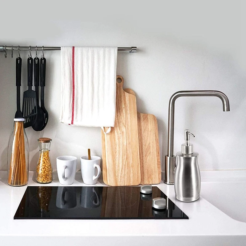 Stainless Steel Soap Dispenser Kitchen and Bathroom Soap Dispenser for Liquid Soap, Lotion, Shampoo (13.5 Ounce/400 ML)
Stainless Steel Soap Dispenser Kitchen and Bathroom Soap Dispenser for Liquid Soap, Lotion, Shampoo (13.5 Ounce/400 ML)