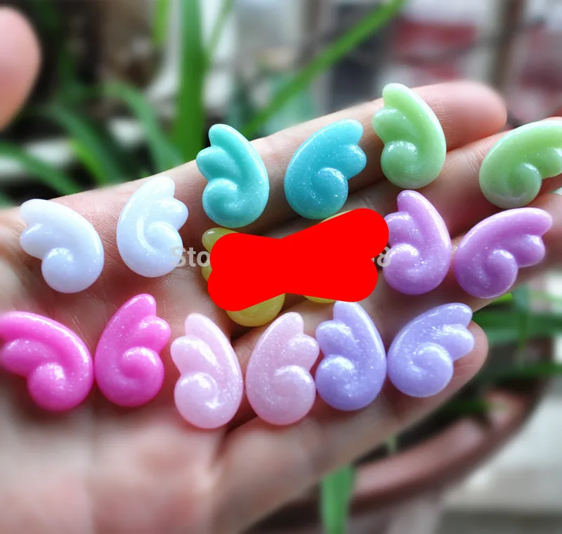10pair 7 colors Cute Glitter Angel Wings For Diy Phone deco Kawaii Flatback Resin Cabochon Scrapbook Embellishment 40*23mm
10pair 7 colors Cute Glitter Angel Wings For Diy Phone deco Kawaii Flatback Resin Cabochon Scrapbook Embellishment 40*23mm