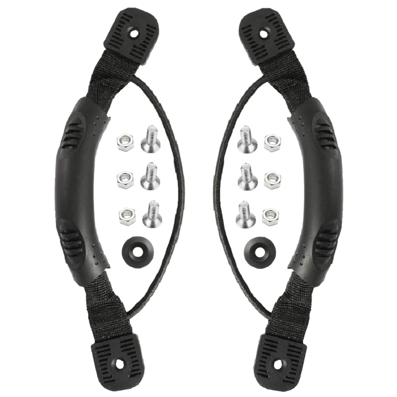 2pcs Black Kayak Canoe Boat Side Mount Carry Handles with Screws Paddle Park Kayak Handles and Hardwares
2pcs Black Kayak Canoe Boat Side Mount Carry Handles with Screws Paddle Park Kayak Handles and Hardwares