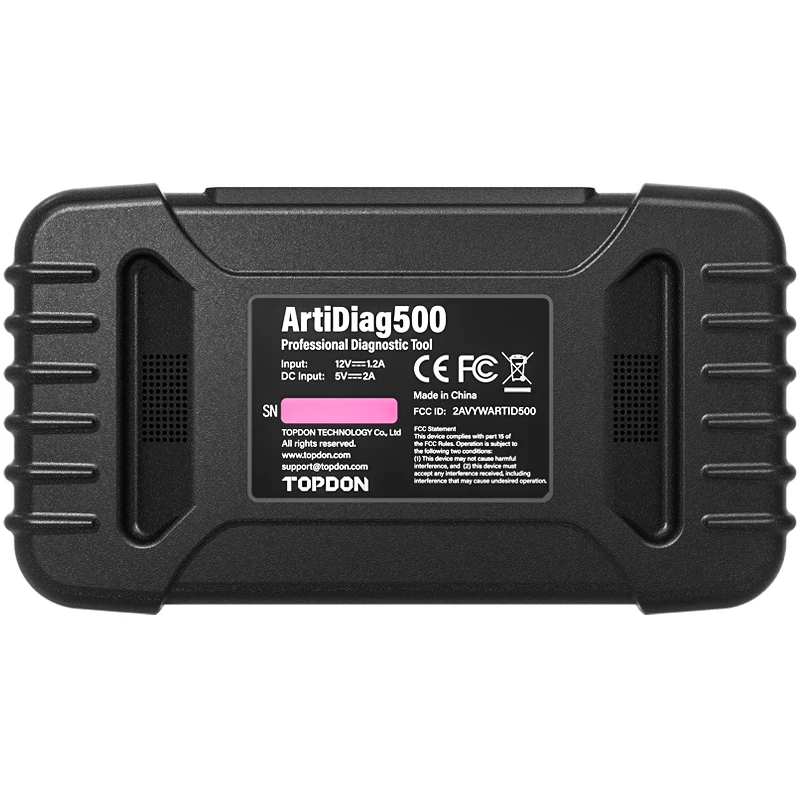 TOPDON ArtiDiag500 OBD2 Scanner Car Diagnostic Tool Auto Scan Automotive Engine ABS SRS Transmission Test Free Update PK CRP123E
TOPDON ArtiDiag500 OBD2 Scanner Car Diagnostic Tool Auto Scan Automotive Engine ABS SRS Transmission Test Free Update PK CRP123E