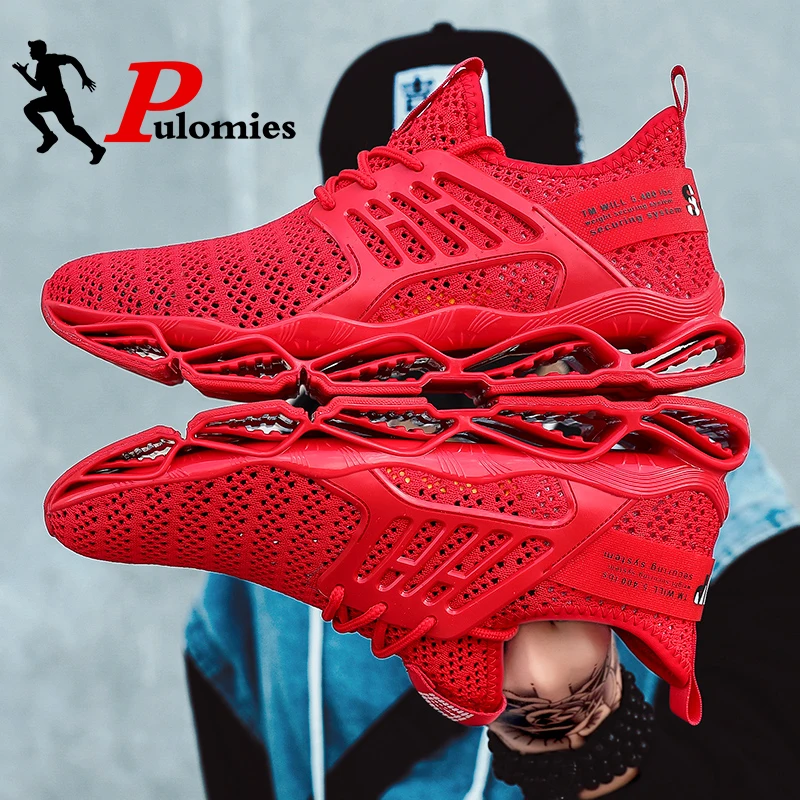 PULOMIES Men Sneakers Men Casual Shoes Mesh Spring Sneakers Platform Sneakers Men Sport Shoes Running Shoes Tennis Shoes Size 39 
PULOMIES Men Sneakers Men Casual Shoes Mesh Spring Sneakers Platform Sneakers Men Sport Shoes Running Shoes Tennis Shoes Size 39