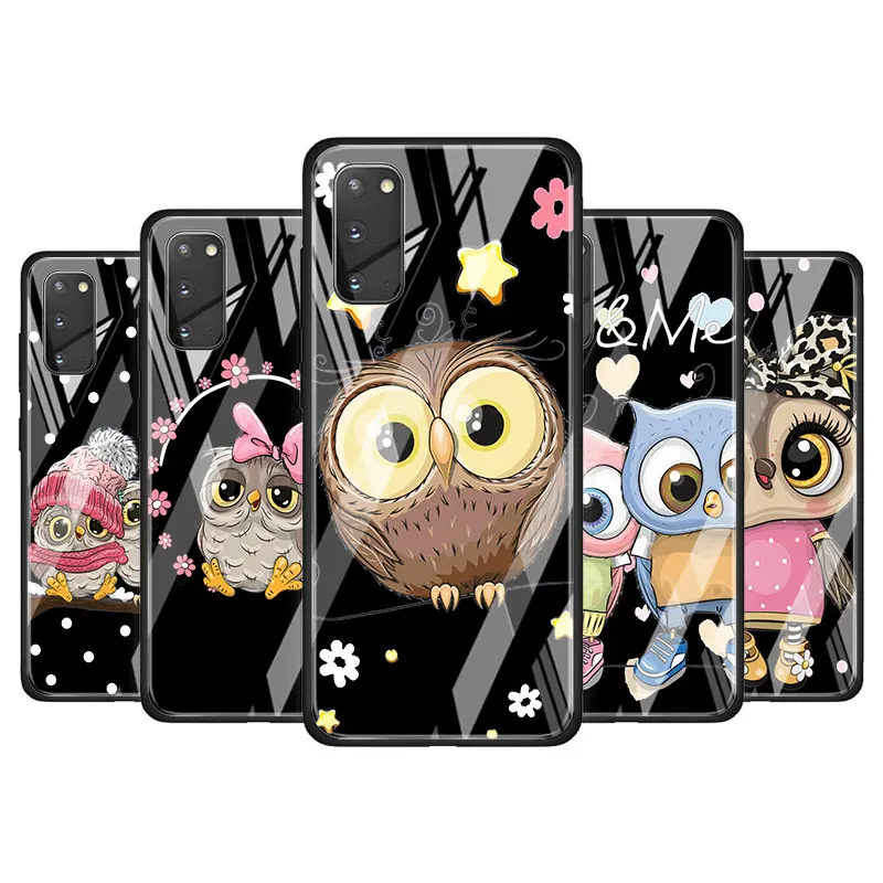 Lovely Animal Owl for Samsung Galaxy S20 FE Ultra Note 20 S10 Lite S9 S8 Plus Luxury Tempered Glass Phone Case Cover
Lovely Animal Owl for Samsung Galaxy S20 FE Ultra Note 20 S10 Lite S9 S8 Plus Luxury Tempered Glass Phone Case Cover