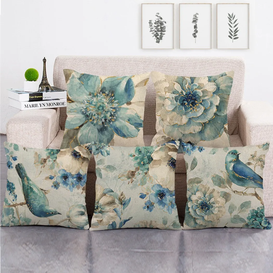 45×45cm Flowers Birds Cushion Cover Cotton Linen Throw Pillow Case Sofa Decor Car Sofa Cushion Cover Printing Square Pillowcase
45×45cm Flowers Birds Cushion Cover Cotton Linen Throw Pillow Case Sofa Decor Car Sofa Cushion Cover Printing Square Pillowcase