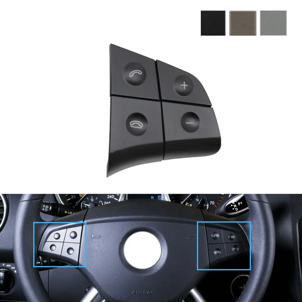 1*Car Steering Wheel Button Trim Cover Right Side 4 Key For Mercedes Benz W164 W251 W245 High Quality Car Accessories
1*Car Steering Wheel Button Trim Cover Right Side 4 Key For Mercedes Benz W164 W251 W245 High Quality Car Accessories
