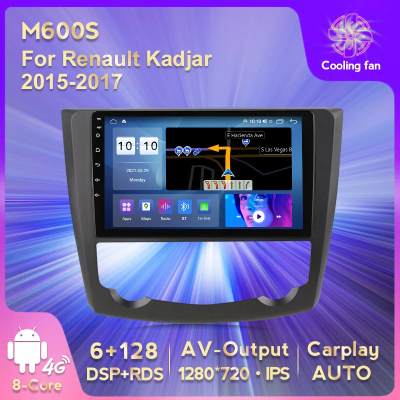 Carplay+Auto Android 10.0 4G Lte Car Radio Stereo GPS Navigation For Renault Kadjar 2015 - 2017 Multimedia Auto Player HeadUnit
Carplay+Auto Android 10.0 4G Lte Car Radio Stereo GPS Navigation For Renault Kadjar 2015 - 2017 Multimedia Auto Player HeadUnit