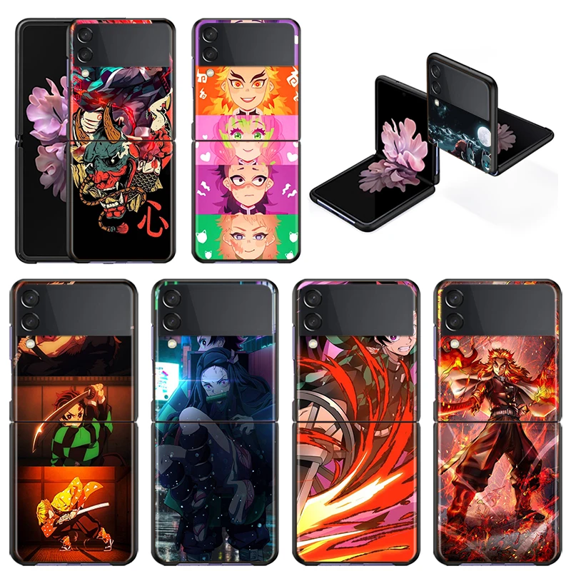 Shockproof Mobile Hard Cover Hot Anime Demon Slayer Kimetsu No Yaiba For Samsung Galaxy Z Flip 3 5G Black Fundas Phone Case
Shockproof Mobile Hard Cover Hot Anime Demon Slayer Kimetsu No Yaiba For Samsung Galaxy Z Flip 3 5G Black Fundas Phone Case