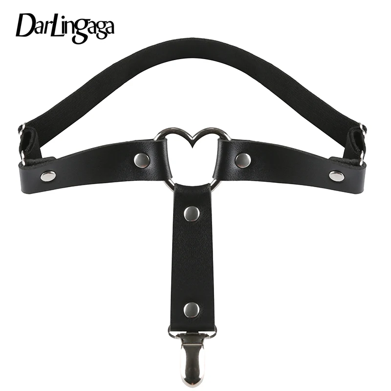 Darlingaga Harajuku Gothic Dark Heart PU Leather Stocking Belt Leg Ring Punk Style Garters Women Club Party Cosplay Stockings
Darlingaga Harajuku Gothic Dark Heart PU Leather Stocking Belt Leg Ring Punk Style Garters Women Club Party Cosplay Stockings