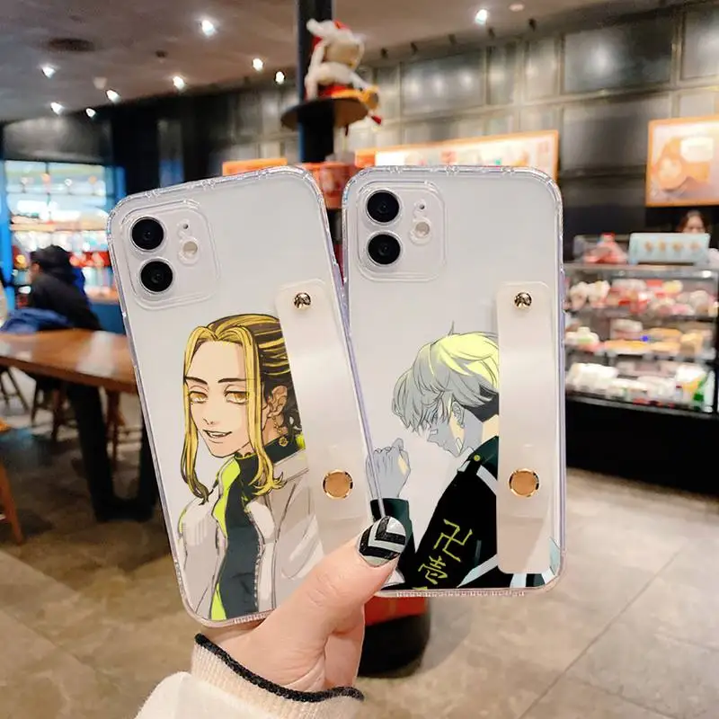 Tokyo Revengers Phone Case Wrist Strap For iPhone 7 8 11 12 X XS XR MINI Pro Max Plus Hand Band Transparent Clear Shell Cover
Tokyo Revengers Phone Case Wrist Strap For iPhone 7 8 11 12 X XS XR MINI Pro Max Plus Hand Band Transparent Clear Shell Cover