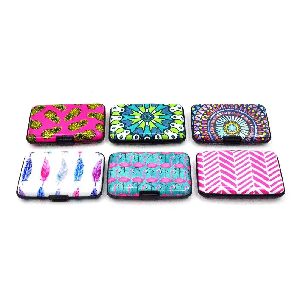 Fashion Aluminum Flower Women Credit Card Holder Wallet Fashion Business ID Credit Card Holder Wallet Case Box
Fashion Aluminum Flower Women Credit Card Holder Wallet Fashion Business ID Credit Card Holder Wallet Case Box