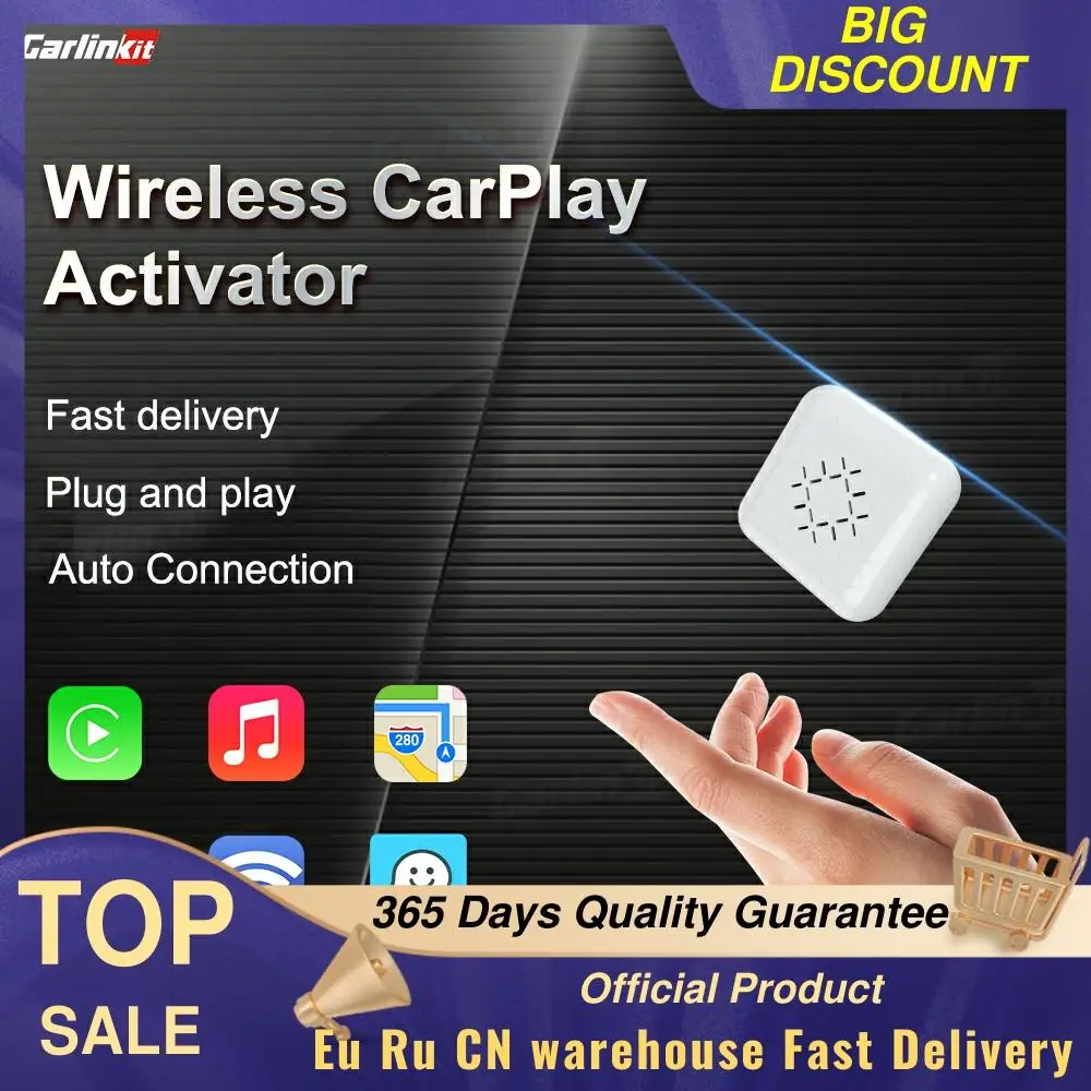 Carlinkit3.0 MINI New Wireless CarPlay Dongle IOS 14 Adapter for Audi Benz Mazda Porsche VW Volvo Ford Citroen Honda Nissan Opel
Carlinkit3.0 MINI New Wireless CarPlay Dongle IOS 14 Adapter for Audi Benz Mazda Porsche VW Volvo Ford Citroen Honda Nissan Opel