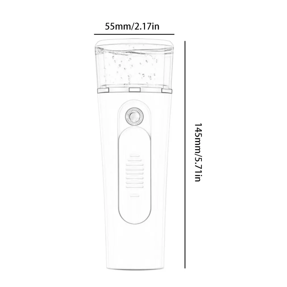 Facial Steamer Face Mist Sprayer USB Rechargable Skin Test Moisturizing Handy Spa Skin Moisturizing Beauty Tool
Facial Steamer Face Mist Sprayer USB Rechargable Skin Test Moisturizing Handy Spa Skin Moisturizing Beauty Tool