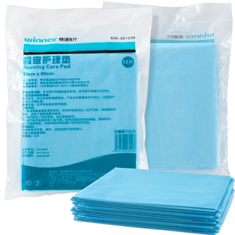 Disposable Underpads Blue Incontinence Pads, Super Absorbent for Kids Adults Elderly Liquid Urine Puppy Training, 10-Count
Disposable Underpads Blue Incontinence Pads, Super Absorbent for Kids Adults Elderly Liquid Urine Puppy Training, 10-Count