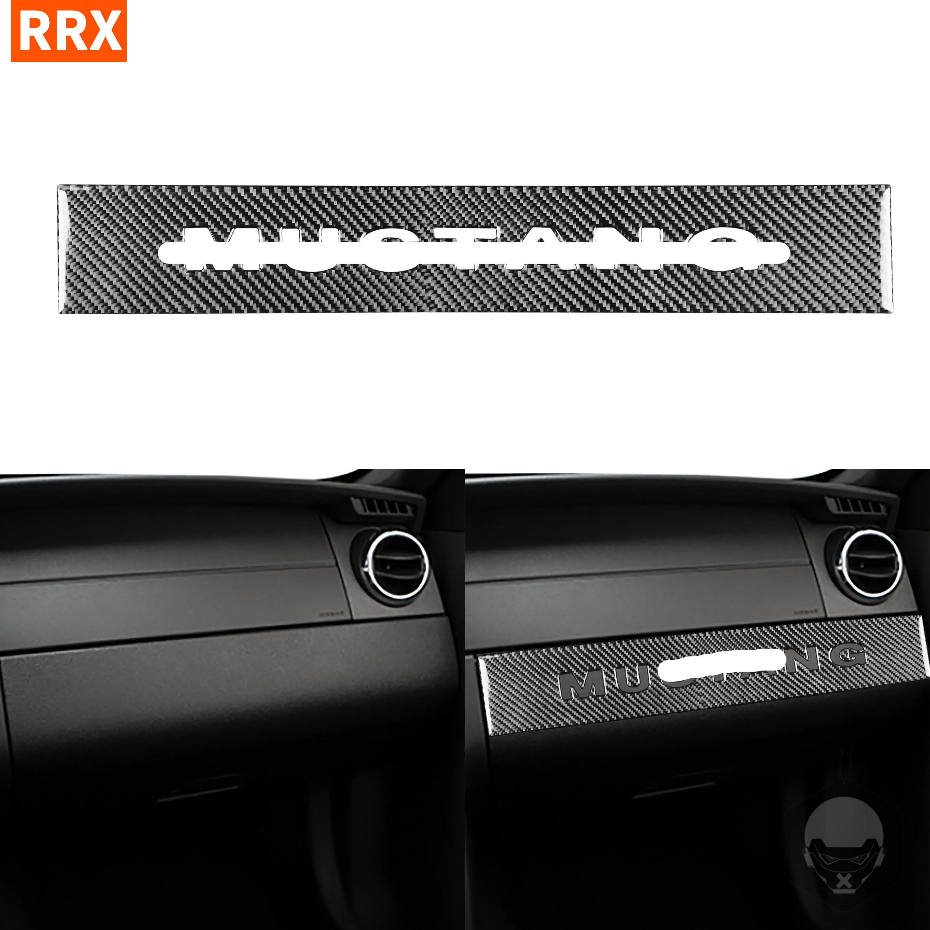 For Ford Mustang GT 2005-2009 S197 Carbon Fiber Sticker Right Copilot Dashboard Lower Part Black Interior Car Accessories 
For Ford Mustang GT 2005-2009 S197 Carbon Fiber Sticker Right Copilot Dashboard Lower Part Black Interior Car Accessories