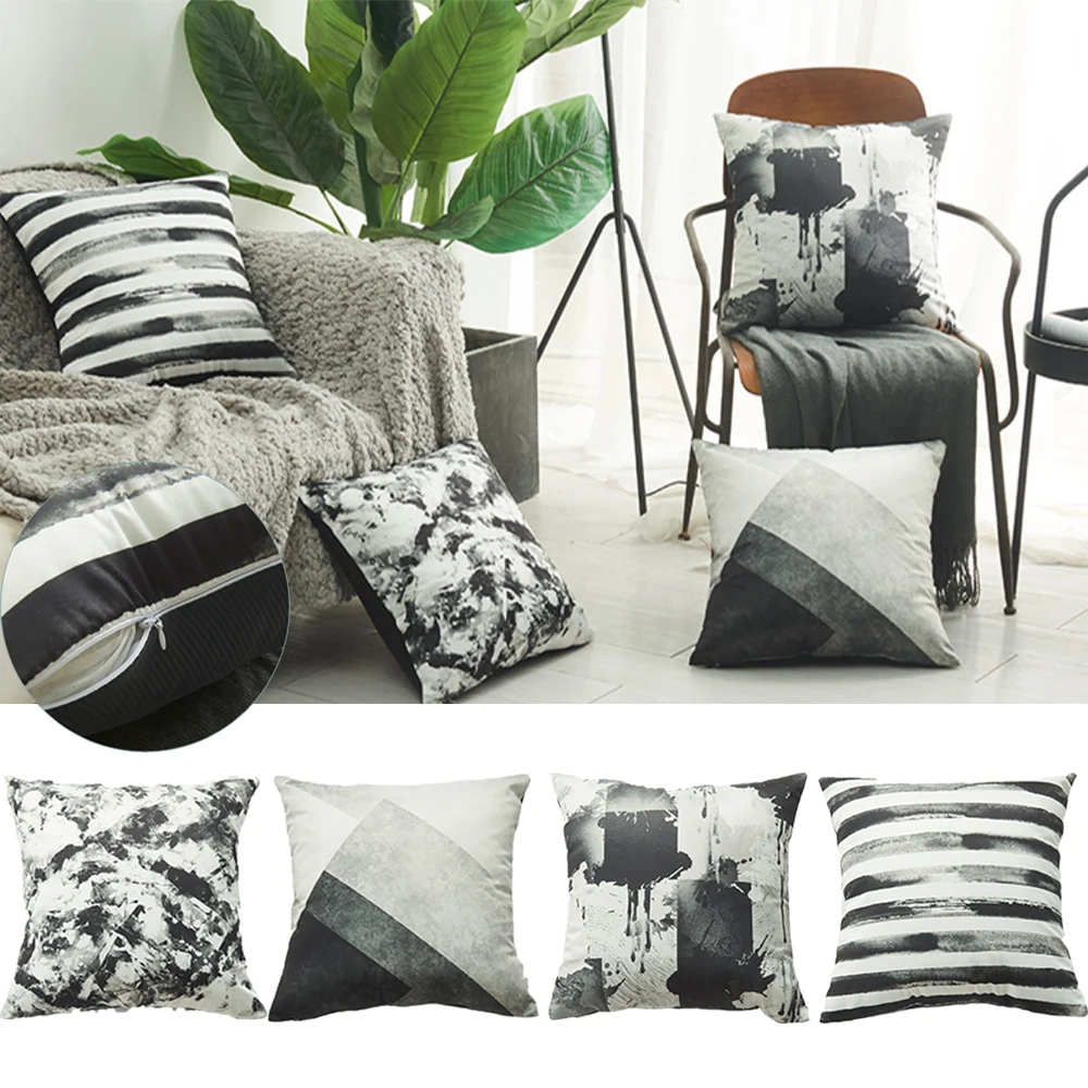 Ink Printed Faux Silk Pillow Cases Home Decor Extra Thick Silk Touch Throw Pillow Cover For Home Chair Sofa Car Pillowcase 45*45
Ink Printed Faux Silk Pillow Cases Home Decor Extra Thick Silk Touch Throw Pillow Cover For Home Chair Sofa Car Pillowcase 45*45