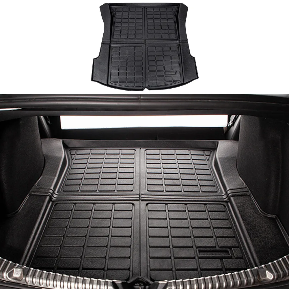 Car Rear Trunk Mat For Tesla Model 3 2017-2021 Rear Cargo Tray Trunk Floor Mat Interior Accessories Cargo Liner
Car Rear Trunk Mat For Tesla Model 3 2017-2021 Rear Cargo Tray Trunk Floor Mat Interior Accessories Cargo Liner