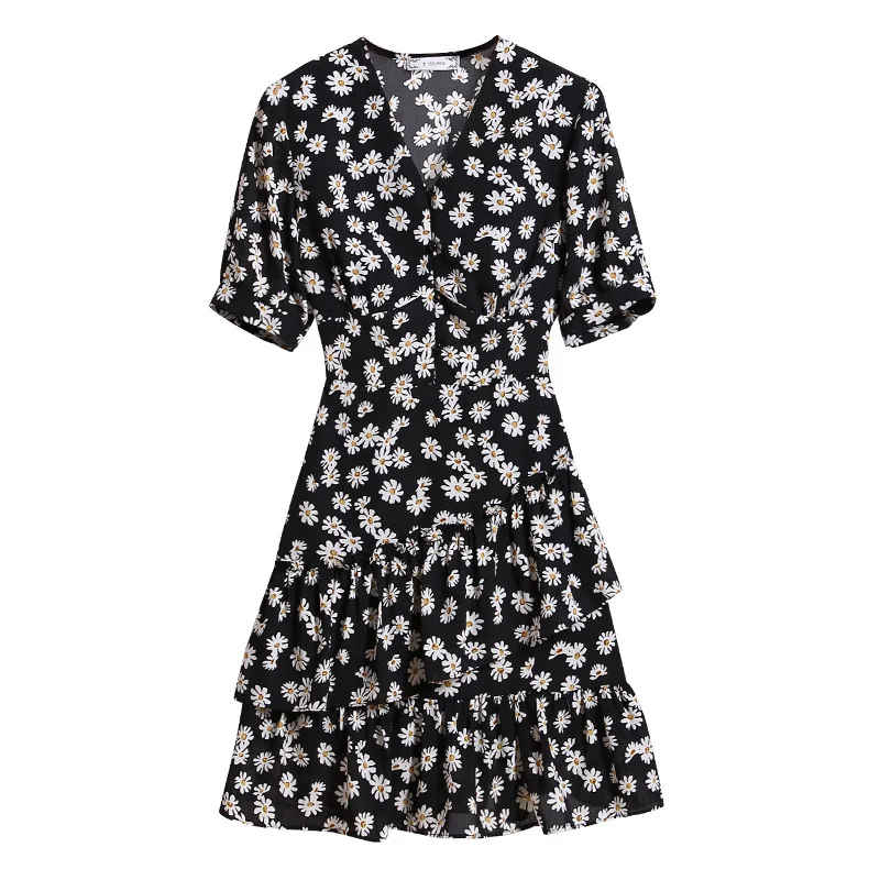 Dress South Korea Dongdamen Women's Dress Summer 2021 New Small Daisy Black Slim Dress Women's Dress
Dress South Korea Dongdamen Women's Dress Summer 2021 New Small Daisy Black Slim Dress Women's Dress