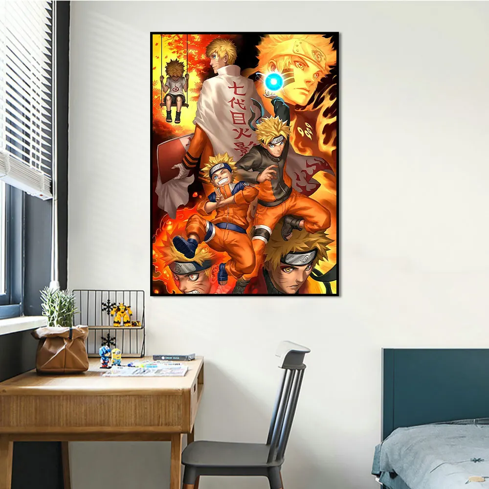 Uzumaki Naruto Poster Japanese Anime Naruto Art Canvas Painting Prints Wall Art Picture for Kids Room Cartoon Manga Wall Decor
Uzumaki Naruto Poster Japanese Anime Naruto Art Canvas Painting Prints Wall Art Picture for Kids Room Cartoon Manga Wall Decor