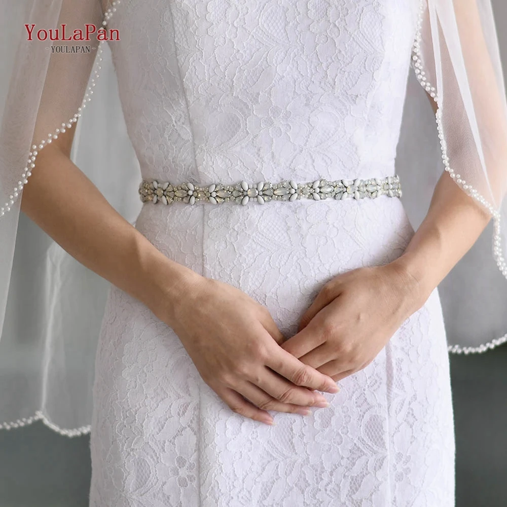 YouLaPan S467 Bridesmaid Dress Belt Ivory Beaded Belt Jewel Sash Opal Diamond Belt Rhinestone Belt for Gowns Satin Sash Belt
YouLaPan S467 Bridesmaid Dress Belt Ivory Beaded Belt Jewel Sash Opal Diamond Belt Rhinestone Belt for Gowns Satin Sash Belt